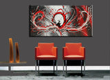 Red 414 - Large 1 panel 48x24in