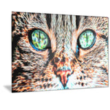 Windows to the Soul - Cat Eyes Canvas Art PT2411