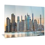 new york city skyline photography canvas print  PT7087
