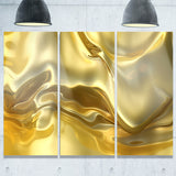 golden cloth texture abstract digital art canvas print PT8277