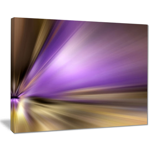 bright purple shade upward abstract digital canvas print PT8189