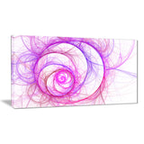 pink exotic flower pattern floral digital art canvas print PT8326