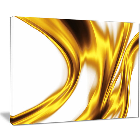 bright gold texture pattern abstract digital art canvas print PT8408