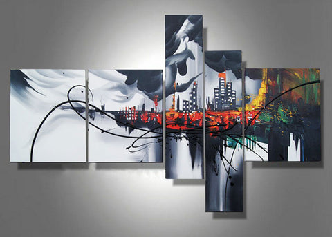 XXL Wall Art City 324 - 92 x 50in