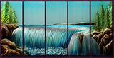 Niagara Waterfalls Painting 60x24in
