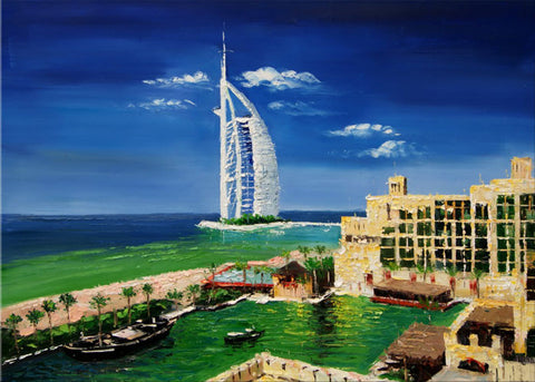 Dubai Art Painting  40x30in