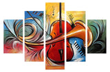 Music Art Painting 421 - 60x32in