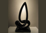 Abstract Black Sculpture