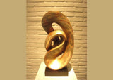 Abstract  Yellow Sculpture
