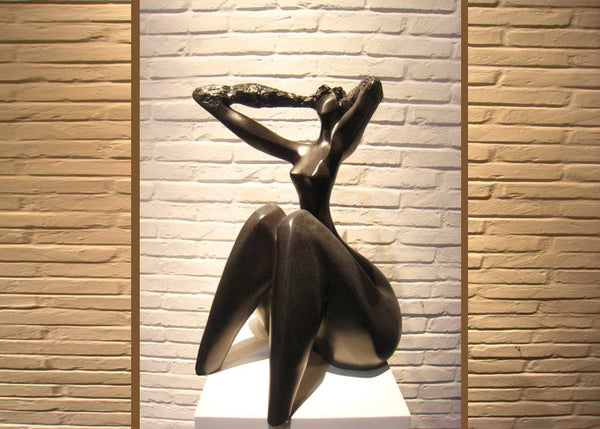 Abstract Woman Sculpture