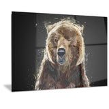 Brown Bear - Animal Canvas Print - 2301