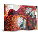 Macaw Parrots - Canvas Art PT2430