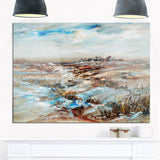 snowy landscape canvas artwork PT6002