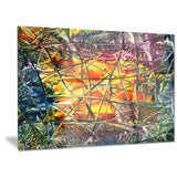 amber abstract abstract canvas artwork PT6033
