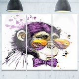 cool monkey animal canvas artwork PT6037