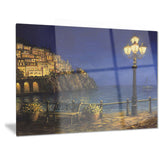 summer evening in amalfi landscape canvas print PT6303