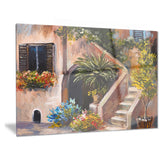 summer terrace landscape canvas art print PT6342