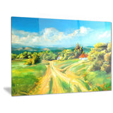 color of summer landscape canvas art print PT6385