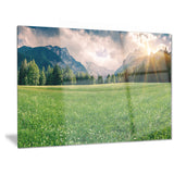 triglav mountain panorama landscape photo canvas print PT6416
