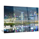 singapore financial district  cityscape photo canvas print PT6433