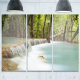 huai mae kamin waterfall photography canvas art print PT6462