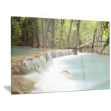 huai mae kamin waterfall photography canvas art print PT6462