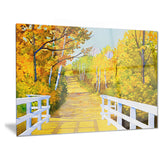 parkland trails photography canvas art print PT6506