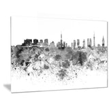 tokyo skyline cityscape canvas artwork print PT6511