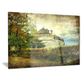chillion castle landscape canvas art print PT6533