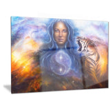 female goddess lada portrait canvas art print PT6537