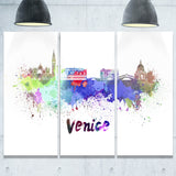 venice skyline cityscape canvas art print PT6545