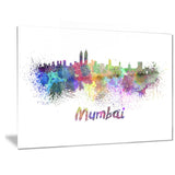 mumbai skyline cityscape canvas artwork print PT6559