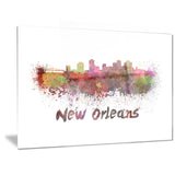 new orleans skyline cityscape canvas artwork print PT6602
