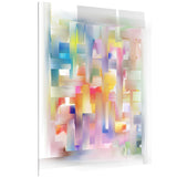 colorful seamless pattern abstract canvas art print PT6649