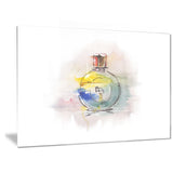 perfume bottle contemporary canvas art print PT6653
