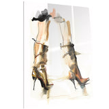 high heel shoes digital canvas art print PT6684