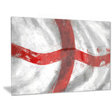 flag of england contemporary canvas art print PT6747