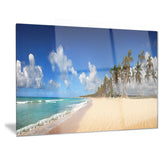tropical exotic beach landscape photography canvas print PT6776