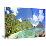 tropical scenery landscape photography canvas print PT6785