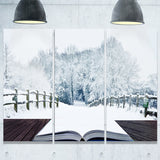 winter wonderland landscape contemporary artwork PT6801