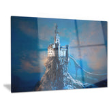 castle on the hill contemporary canvas art print PT6805