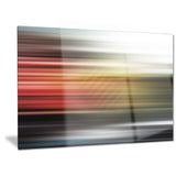 horizontal lights contemporary art canvas print PT6844