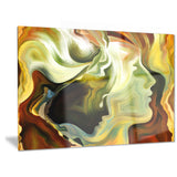 metaphorical inner self abstract canvas art print PT6882