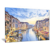 grand canal panorama landscape photo canvas print PT6889