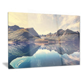 norway summer mountains landscape photo canvas print PT6929