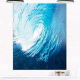 ocean waves in hawaii photo canvas art print PT6988