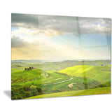 rural sunset landscape photography canvas print PT7022
