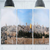 jerusalem cityscape panorama photo canvas print PT7074