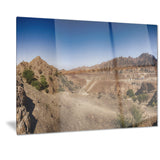 hatta mountains landscape photo canvas print PT7108