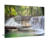 huai mae kamin waterfall photo canvas art print PT7123